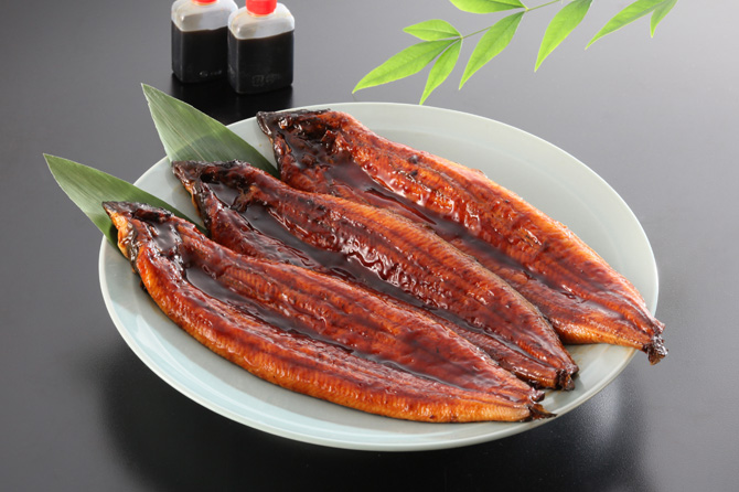 【Ｋ】鹿児島産うなぎ蒲焼　3尾/冷凍